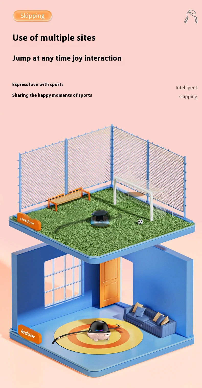 Intelligens ugrókötél gép